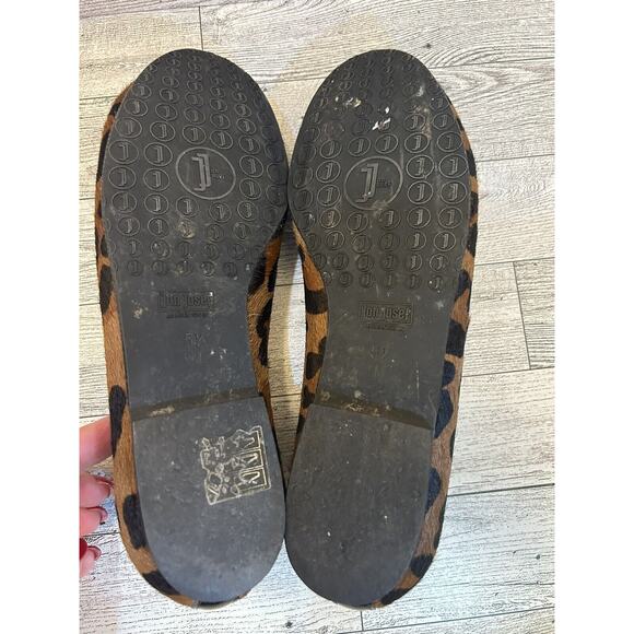 Jon Josef cheetah animal hair tassle ballet flats women's size 5.5 - Picture 7 of 8